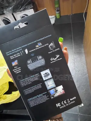Wireless Mini Keyboard With Light and Touch Pad