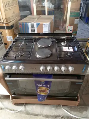 Maxi 6 Burner Cooker 4 Gas 2 Electric