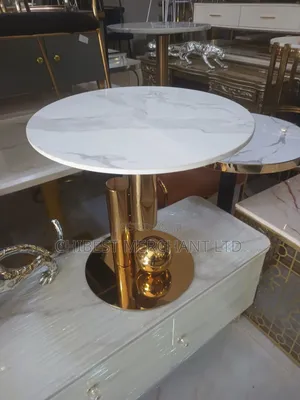 Marble Top Side Stool