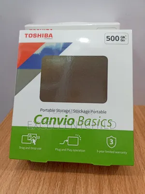 500gb Toshiba Canvio Basics