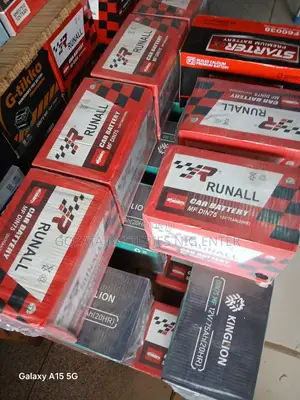 RUNALL Car Battery 75AH Koreat