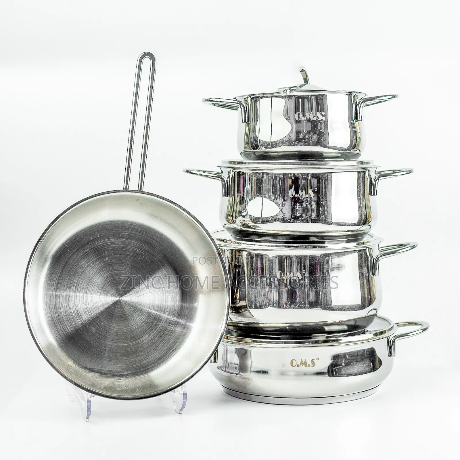 Oms 9pc Cookware Set