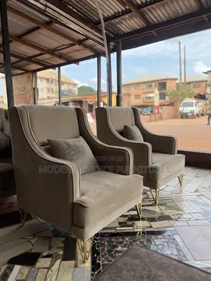 Gray Accent Chair Up for Grab
