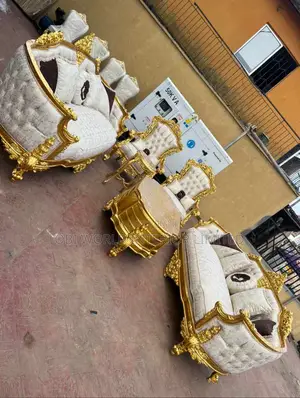 Quality Egyptian Royal Sofa Chair Set by 8 Seaters