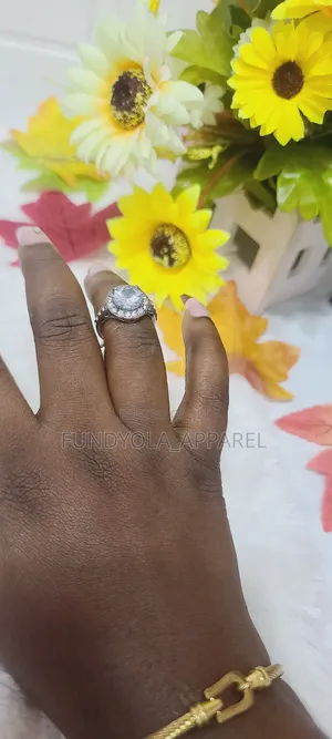 Stainless Steel Engagement Ring