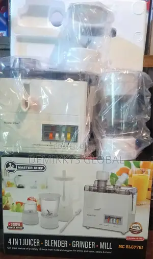 Masterchef 4 in 1 Juicer, Grinder, Blender Mill