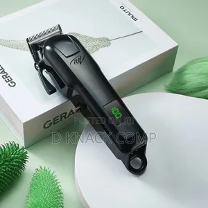 Itel Rechargeable Hair Clipper Durable Led Display Battery