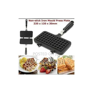 Manual Non-Stick Waffle Maker