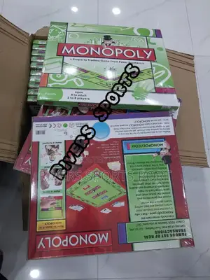 Deluxe Monopoly Board Game, Biggest Size With Plastic Board