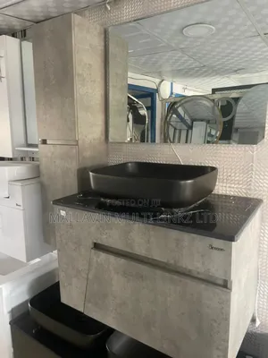 Wall Hung Cabinet Basin Set