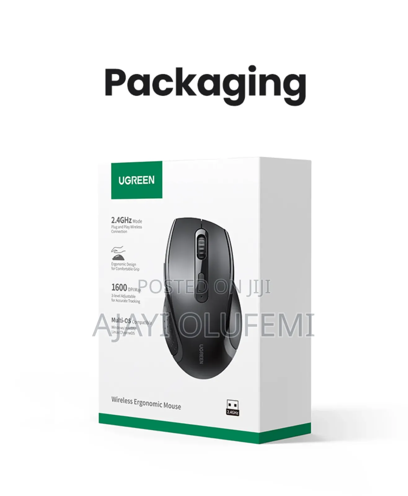 Ugreen Wireless Mouse 2.4G.