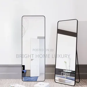Full Length Free-Standing Mirror With Aluminum Alloy Frame
