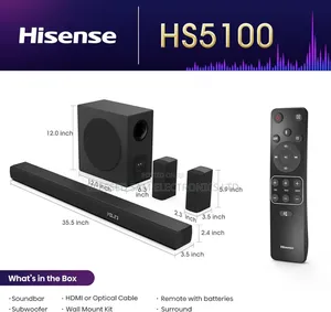 2024 New>Hisense 540watts Sound Bar Powerful Sound>Bluetooth