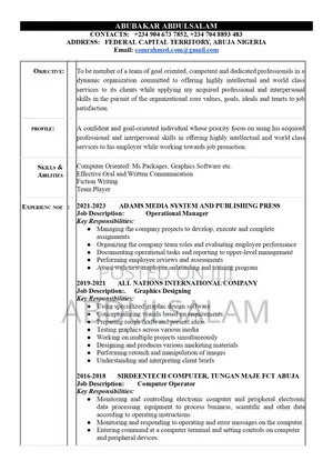 Computer Operator and Social Media Marketer