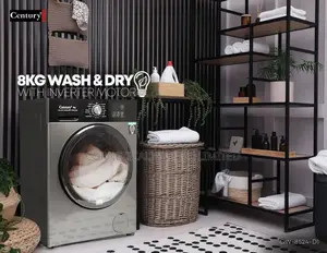 Century Automatic Inverter Dryer Washing Machine Cw8524d1 8kg
