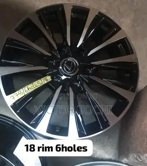 18 Alloy Rim 6 Holes Toyota Prado, Gx460, Hilux