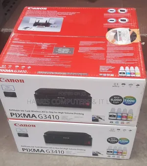 Canon Pixma G3410 All in 1 A4 Wireless Inktank Printer