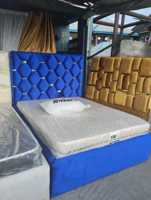 Bed Frame 4x6ft and Mattress