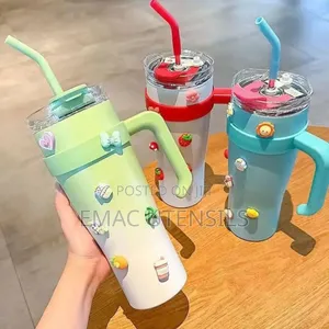 40oz Stainless Steel Insulated Vacuum Tumbler With Straw