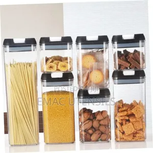 7pcs Airtight Food Storage Pantry Organizer