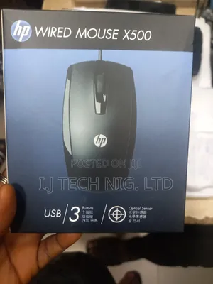 Hp X500 Wired Optical Mouse