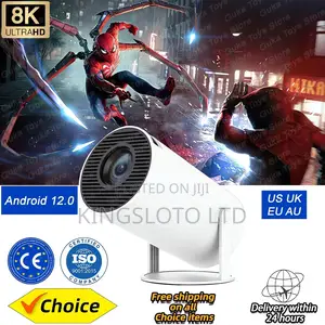 Android 12 Bluetooth Projector 1080P