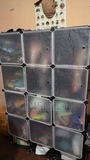 12 Cube Fabric Wardrobe