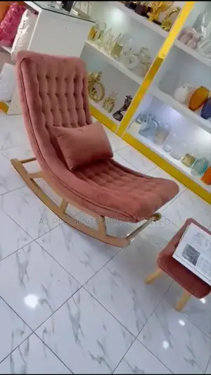 Rocking Chair With a Foot Stool