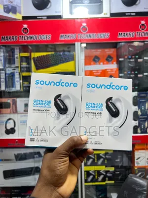 Anker Soundcore V30i Open-Ear Earbuds - Black