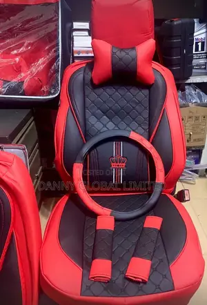 Original Red With Black Complete Car Cover