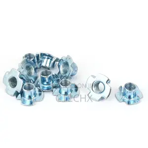 Nails, Screws Fasteners M10 Carbon Steel 4 Pronge 10pcs