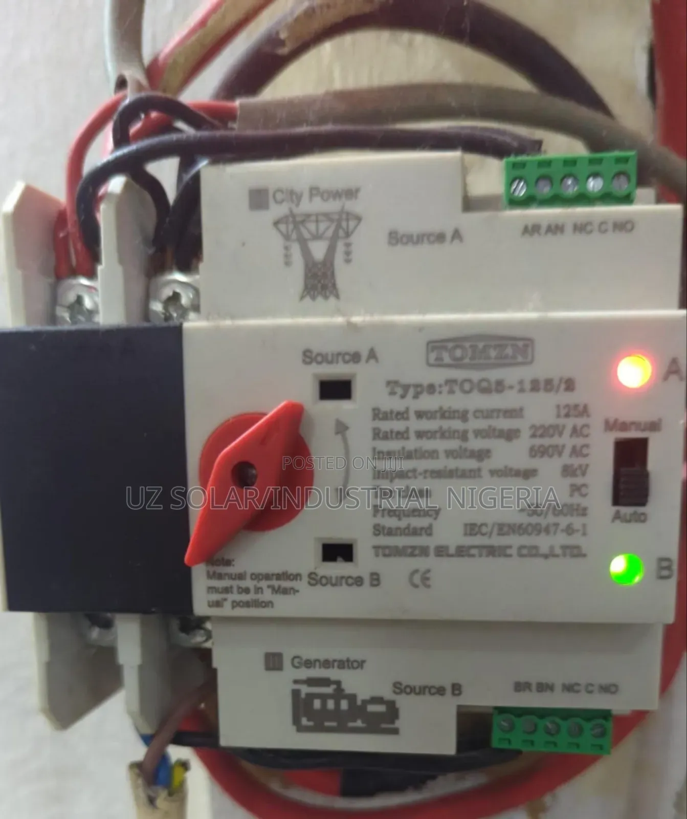 Automatic Changeover