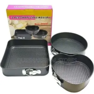3pcs Non Stick Cake Mould