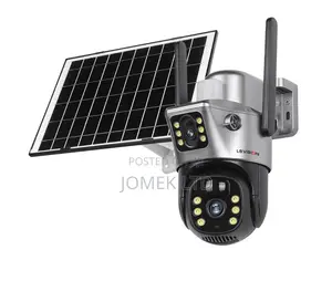 V380 Dual Lens Soler Powered Camera