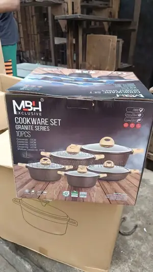 10 PCS Galaxy GRANITE POT SET