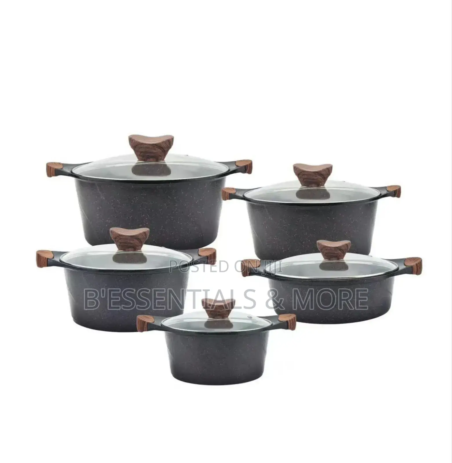 10pcs Granite Pot Set