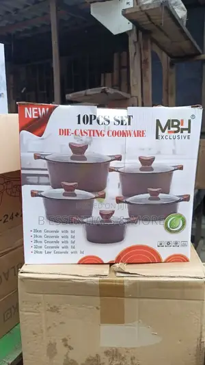 10pcs Granite Pot Set