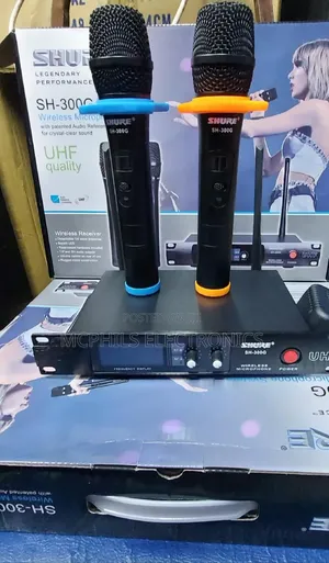 Shure Uhf Wireless Mic Sh-300q