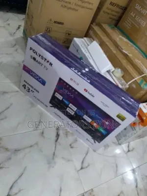 Brand New Polystar 43' Smart Tv{Pv-Hk43flsm}