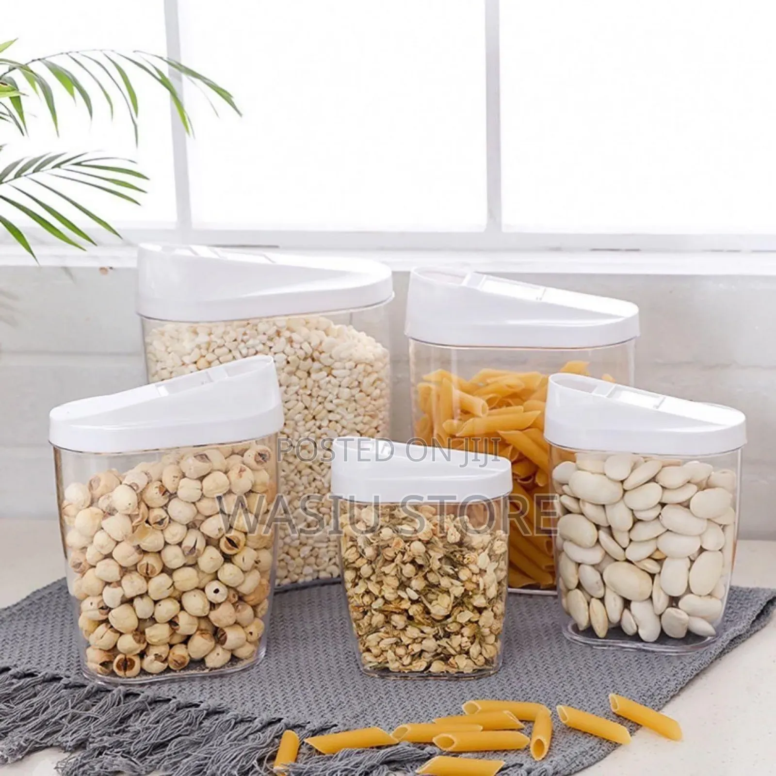 10pcs Cereal Container Set (5 Containers + 5 Covers)