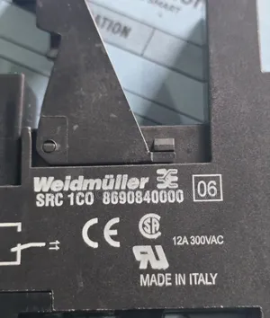 Weidmuller Relay Socket SRC 1C0 | 8690840000