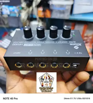 Original Ntune HA400 Headphone Amplifier 4 Channel