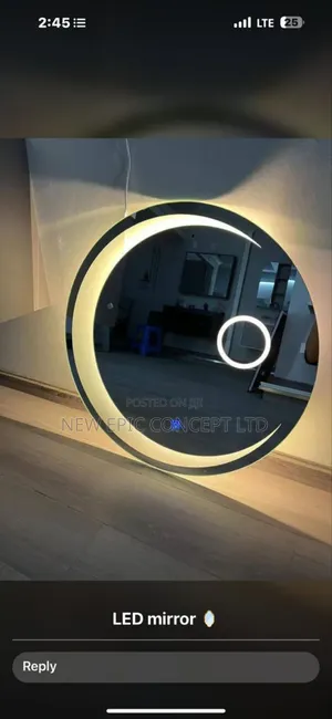 Happy Dressing Sensor Mirror