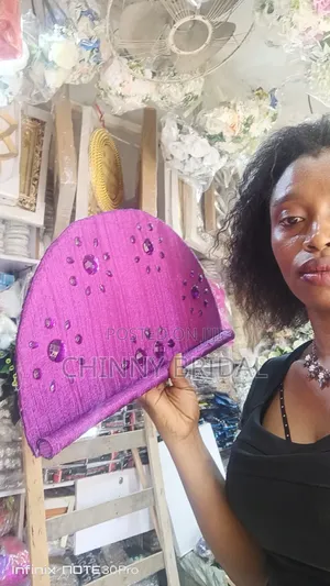 Aso Oke Hand Fan