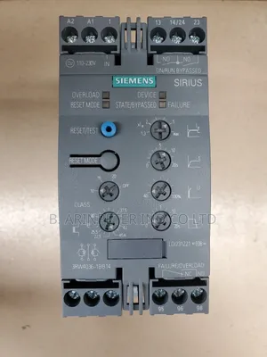 Siemens Soft Starter.
