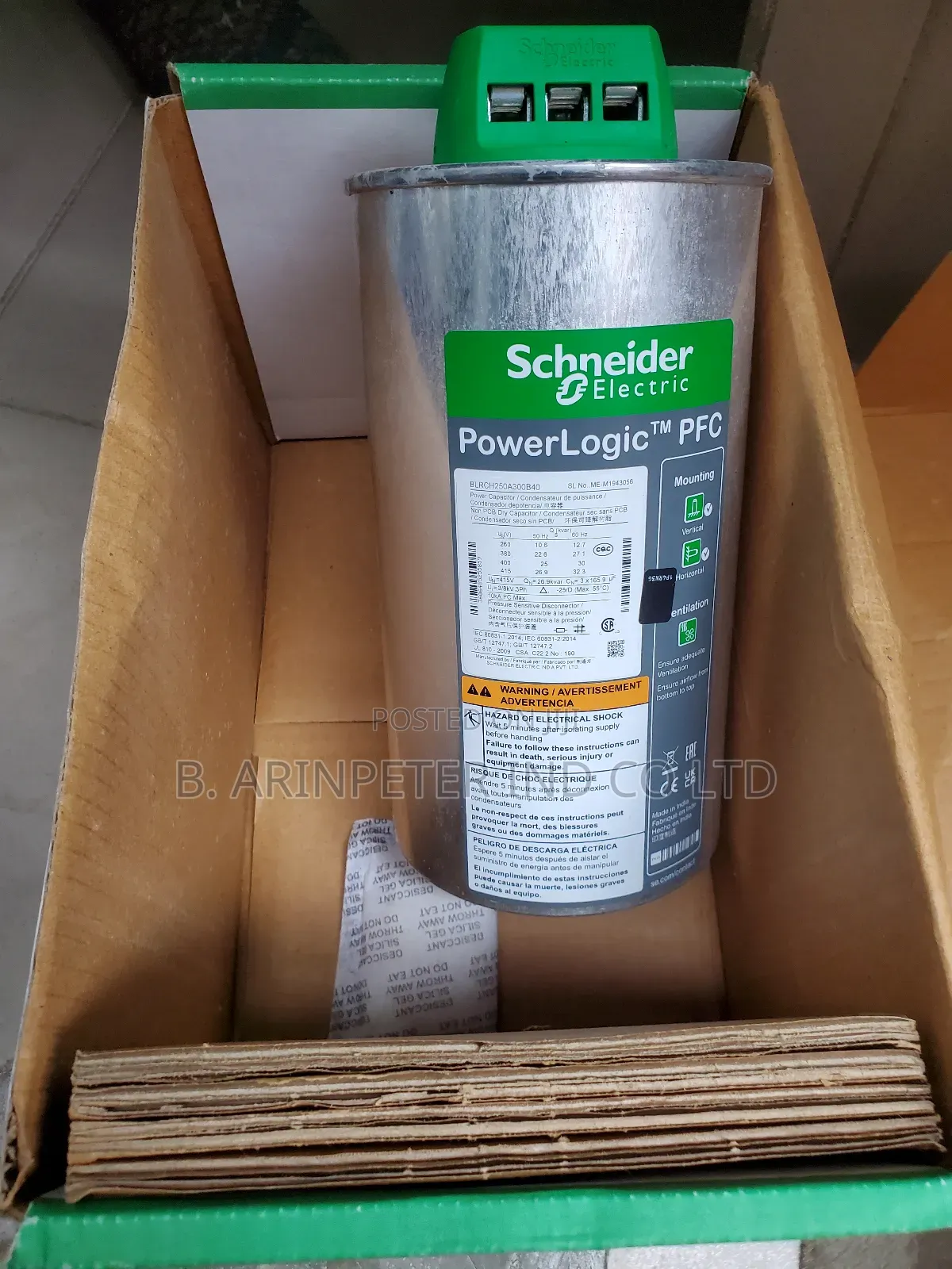 Schneider Capacitor Bank.