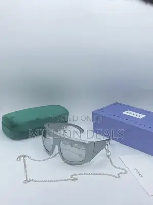 Classic Chain Assembled Men's Sunglasses Grey