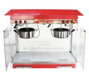 Popcorn Maker With Double Pots /Electric Popcorn Machine