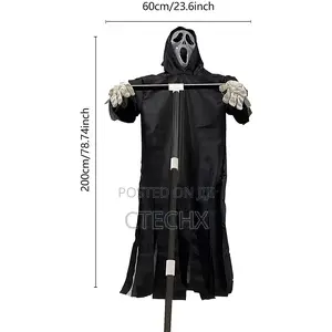 Ghostface Scream Scarecrow Outdoor / Indoor Decoration