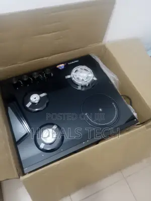 Easy to Use Polystar 3+1 Gas Hob With Electric Cooker